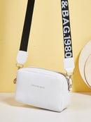 Bolsa Couro Mini Elegante Crossbody